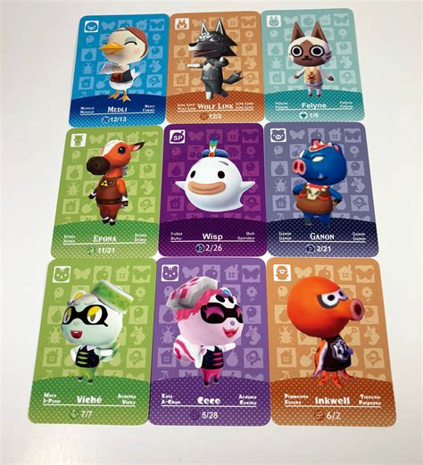 amiibo cards animal crossing